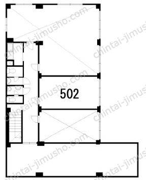 日高ビルの間取図