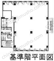 西新宿松屋ビルの間取図