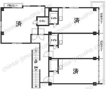 アビターレ原宿の間取図