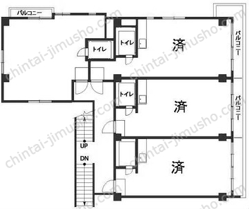 アビターレ原宿の間取図