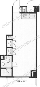 VORT恵比寿Dual's3階の間取図