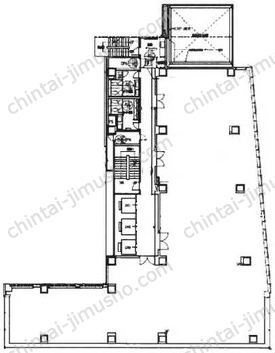 JMFビル渋谷035階の間取図
