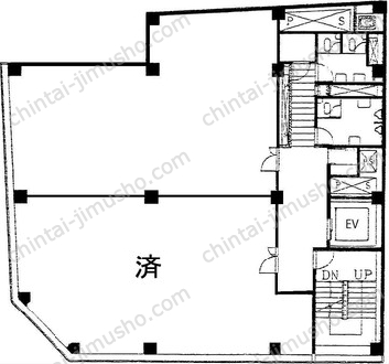 坂田ビルの間取図
