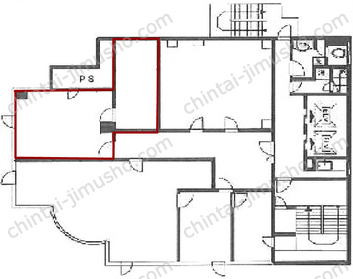 NCビル4階の間取図