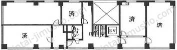 大貫ビルの間取図
