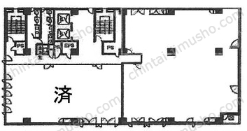 新横浜センタービルの間取図