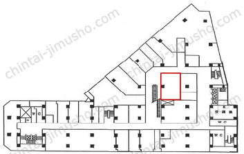 新橋駅前ビル1号館／THE POINT 新橋の間取図