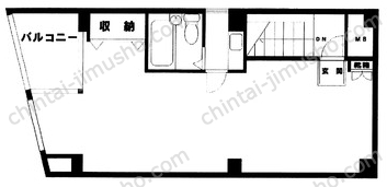 伊豆栄ビル4階の間取図