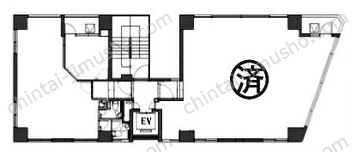 合人社東京秋葉原ビルの間取図
