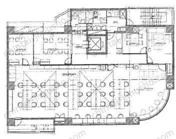 THE CROSS GOTANDA7階の間取図