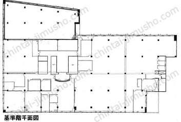 京セラ原宿ビルの間取図