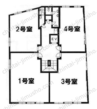 ヤマギビルの間取図