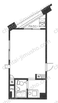 ウィンド新富ビルの間取図
