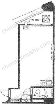 ウィンド新富ビルの間取図