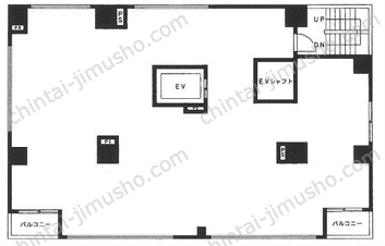 プラザM3階の間取図