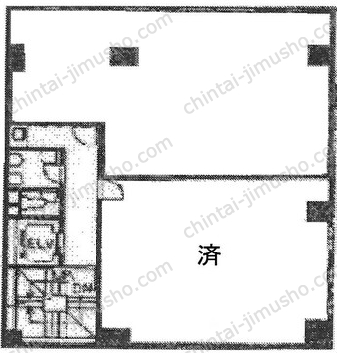 石田ビルの間取図