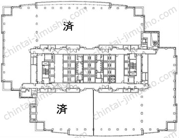 恵比寿ガーデンプレイスタワーの間取図