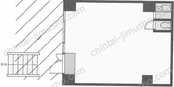 桔梗ライオンズマンション平河町の間取図
