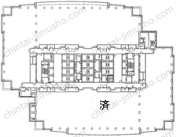 恵比寿ガーデンプレイスタワーの間取図