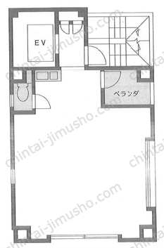 コーシンビル7階の間取図