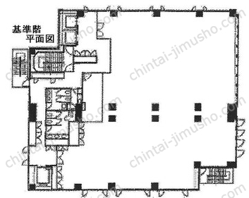 大伝馬町千歳ビルの間取図