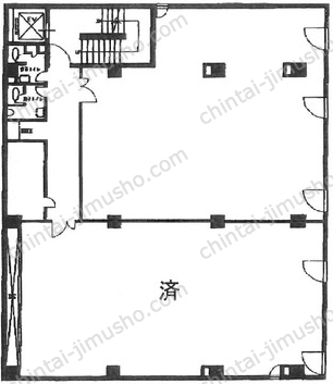 菊島ビルの間取図