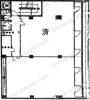 菊島ビルの間取図