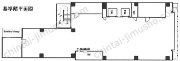 ブランエスパ銀座の間取図