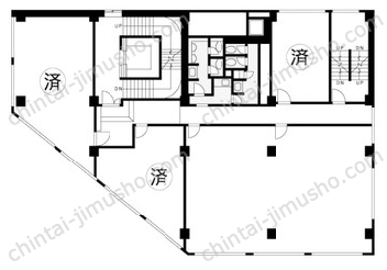 三神ビル2Fの間取図