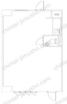 第23宮庭マンションの間取図