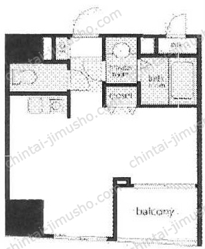 VORT銀座residenceの間取図