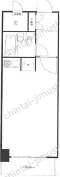 ハイネスロワイヤルの間取図