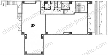 BIZcomfort元町ビルの間取図
