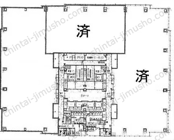 横浜ブルーアベニューの間取図