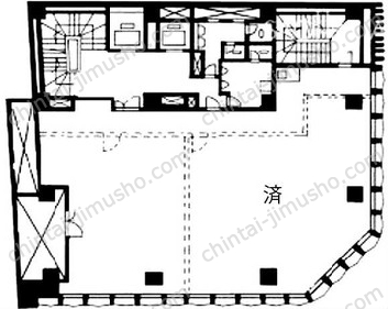 パークビルの間取図