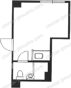 麹町ニシベマンションの間取図