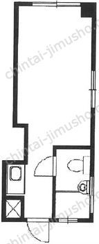 麹町ニシベマンションの間取図
