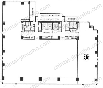 BPRプレイス神谷町の間取図