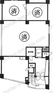 第2上野ビルの間取図