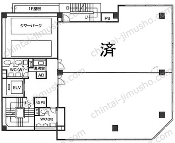 横浜弁天通第一生命ビルの間取図
