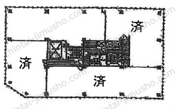 トーシン信濃町駅前ビルの間取図