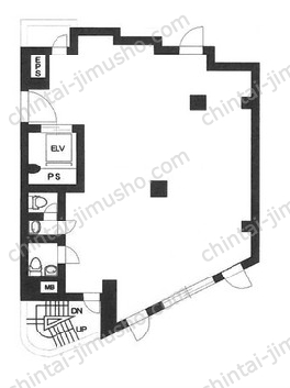 WOODY213階の間取図