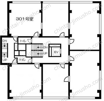新代々木ビルの間取図