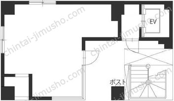 浜松町ウエストビルの間取図