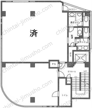 伊達ビルの間取図