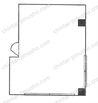 第一ライトビル3階の間取図
