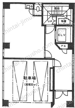 エビナビル1階の間取図
