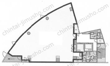 Zenken Plaza Ⅱ（ゼンケンプラザⅡ）4Fの間取図