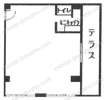 シャトー佐和の間取図