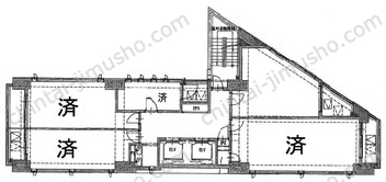 VORT神田小川町Ⅱ6Fの間取図